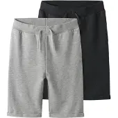 TWO SOON Broek grijs gemêleerd / zwart