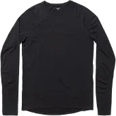 Houdini Ondershirt Men Desoli Light Crew True Black-XXL