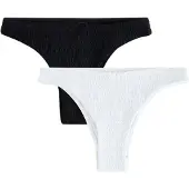 Next Bikinibroek zwart / wit