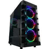 LC-Power Gaming 709B - Solar_System_X Midi Tower Zwart