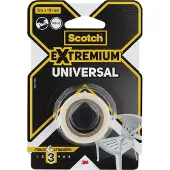 Scotch ducttape Extremium Universal, ft 19 mm x 3 m, wit