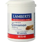 Lamberts Kaneel 2500 mg (cinnamon) 60 tabletten