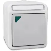 PERANOVA 102449 Pera Knop spatwaterdicht Lichtgrijs, Donkergrijs 1 stuk(s)