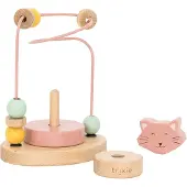 Trixie Houten Kralenframe - Mrs. Cat - Houten Bead Maze - Educatief speelgoed - Voor Jongens & Meisjes - Kat