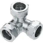 Bonfix Knel vertinde hoek T-stuk 22 x 15 x 15 mm