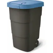 Prosperplast WHEELER 95 L afvalbak - blauw