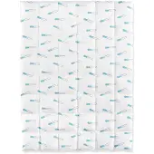 Muller Textil Good Morning Dekbed "Uni" - Wit - (200x200 cm)