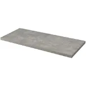 Aquazuro Wastafelblad Napoli 120cm Betongrijs