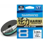 Shimano Fishing Kariki 8 Braided Line 300 M Veelkleurig 0.100 mm
