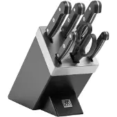 Zwilling Gourmet Messenblok Zelfslijpend 7 Stuks - Messenrekken & messenblokken Kunststof Black - 1002453