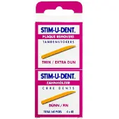 Stim-U-Dent 6x Tandenstokers Thin Extra Dun 160 stuks