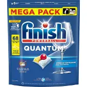 Finish Quantum Citroen Vaatwastabletten - 68 Capsules