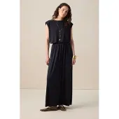 Sissy-Boy Zwarte jersey maxi rok | Maat: M