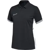 Nike Academy 25 Polo Dames Zwart Grijs Wit