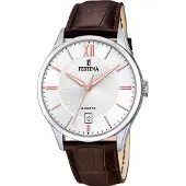 Festina - F20426/4 - Polshorloge - Heren - Quartz - Lederen band