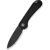 CIVIVI Elementum Slip Joint C18062AJ-1 Black Stonewashed, Black G10, slipjoint zakmes