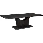 Starfurn Eettafel Voco | 240 cm | Black (Zwart, 240x76x110cm)