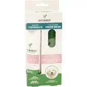 Vet's Best puppy tandpasta met vingerborstel kit