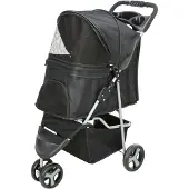 Trixie hondenbuggy zwart - 80x47x100 cm