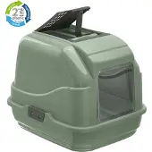 Imac kattenbak easy cat 2nd life groen 50x40x40 cm
