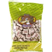 Petsnack 14x200 gr botjes duo zalm/rijst hondensnack