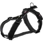 Trixie Hondentuig Premium Trekking Zwart / Grijs