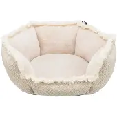 Trixie - Hondenmand Boho - Hoekig - Beige - 50X50 cm