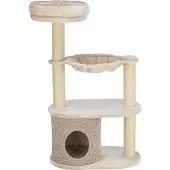 Trixie krabpaal livia lichtgrijs/zand - 65x38x114 cm