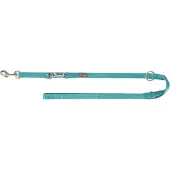Trixie hondenriem premium verstelbaar aqua blauw 200x2 cm