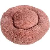 SAZZZ hondenmand fluffy oudroze - 65x65x15 cm