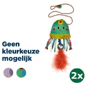 Kong cat teaser jellyfish assorti 2x 81 cm