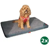 Kong reismat opvouwbaar 2x 92x59x6 cm