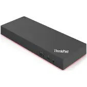 Lenovo 40AN0135SA, Kabel, Thunderbolt 3, 10, 100, 1000 Mbit/s, Zwart, 3840 x 2160 pixels,