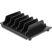 DeLOCK Apparaatstandaard voor 6 Tablets of Smartphones zwart -