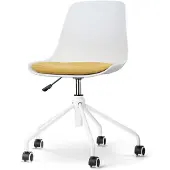 Nolon Bureaustoel Nout-Liv | kunststof wit 44.5x85x51.5 cm bureaustoelen | NADUVI