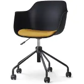 Nolon Bureaustoel Nout-Liz | kunststof zwart 56x83x55 cm bureaustoelen | NADUVI