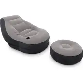 Intex Opblaasstoel met poef Ultra Lounge Relax 68564NP