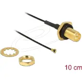 DeLOCK RP-SMA female naar MHF4 verloopkabel – 50 Ohm