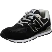 New Balance Sneakers '574' lichtgrijs / zwart