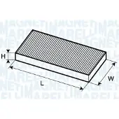 MAGNETI MARELLI 350203061100 Interieurfilter