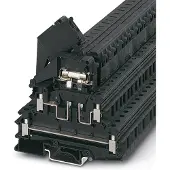 Phoenix 3007204 Zekering-serieklem 8.2 mm Schroeven Zwart 50 stuk(s)