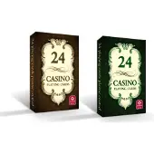 Cartamundi Merkloze Speelkaarten, 24 kaarten, Groen
