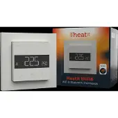 Heatit WiFi6 thermostaat | Draadloos | WiFi, Bluetooth | Wit | RAL 9003