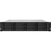 Qnap Systems TS-1232PXU-RP-4G NAS 12-Bay [0/12 HDD/SSD, 2x 2,5 GbE, 2x 10 GbE SFP+, 1x PCIe slot, 4x USB, 4GB RAM].