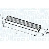 MAGNETI MARELLI 350203061870 Interieurfilter