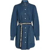 Karl lagerfeld JEANS Blousejurk blauw denim