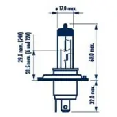 Narva 48677 Gloeilamp, verstraler