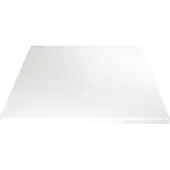 Bolero Vierkante tafelblad wit | 2 Afmetingen