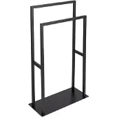 Wenko Handdoekrek Rivaltana - Vrijstaand - 2-armig - Zwart - 46x80x20cm