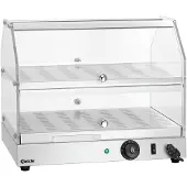 Bartscher Warmhoudvitrine BW20 - 2 Niveaus - Temp tot 85°C - 230V - 505x350x415mm